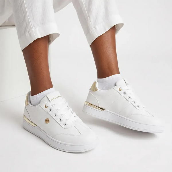 Pierre Cardin Trim Sneaker - White