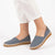 Pierre Cardin V-Shape Loafer - Denim