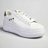 Pierre Cardin Valentine Sneaker - White / Gold-Pierre Cardin-Buy shoes online