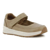 Pierre Cardin Velcro Strap Flat - Beige