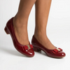Pierre Cardin Viera Block Heel Court - Red