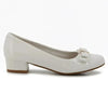 Pierre Cardin Viera Block Heel Court - White