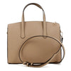 Pierre Cardin Vivian Structured Satchel - Beige