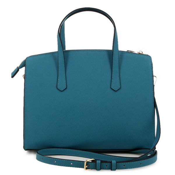 Pierre Cardin Vivian Structured Satchel - Teal