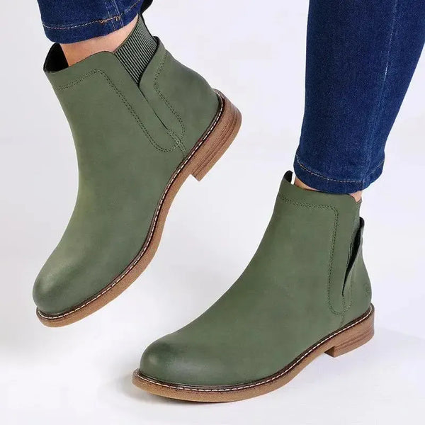 Pierre Cardin Zele Ankle Bootie - Olive