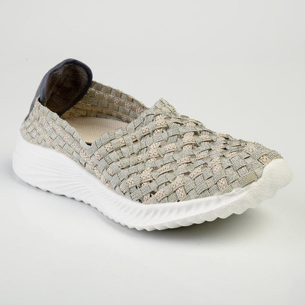 Rock Spring Tosh Woven Slip On - Beige/White-Rock Spring-Buy shoes online