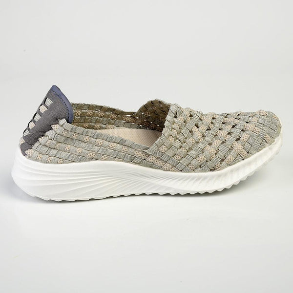 Rock Spring Tosh Woven Slip On - Beige/White-Rock Spring-Buy shoes online