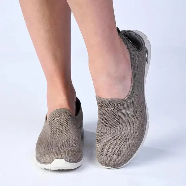 Skechers Arch Fit Sunny Slip On Sneaker - Taupe