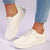 Skechers Bobs Divine Slip In Sneaker - White