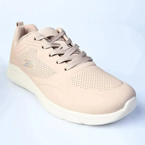 Skechers Bobs Flex LO Lace Sneaker - Tan