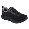 Skechers Bobs Moda Flex Lace Sneaker - Black