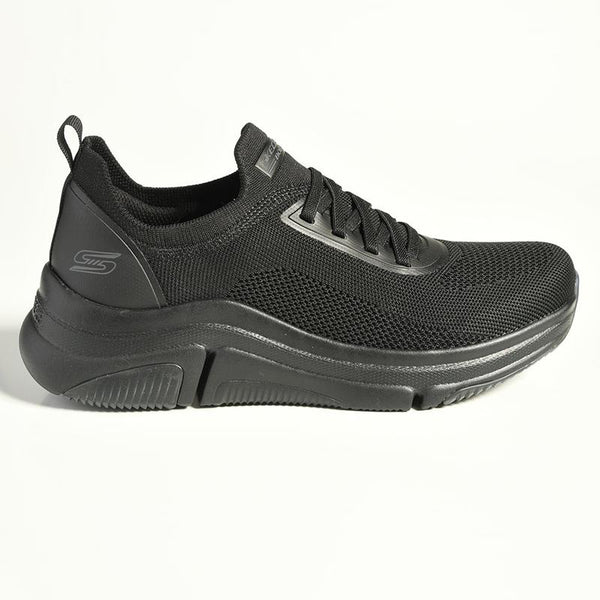 Skechers Bobs Sparrow Flex Sports Sneaker - Black-Skechers-Buy shoes online