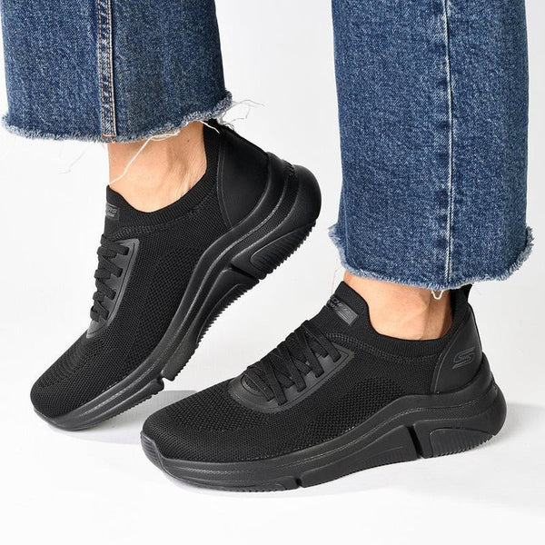 Skechers Bobs Sparrow Flex Sports Sneaker - Black-Skechers-Buy shoes online