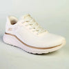 Skechers Bobs Squad Chaos Sneaker - White Gold
