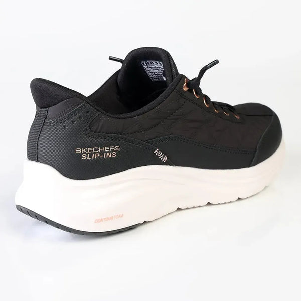 Skechers Contour Foam Sneaker - Black Rose