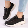 Skechers Contour Foam Sneaker - Black Rose