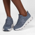 Skechers Glide Step Sneaker - Silver/ Tan