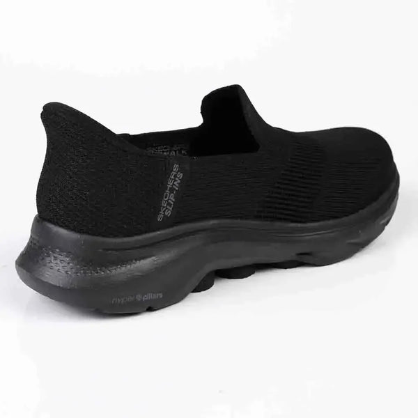 Skechers Go Walk Slip On Sneaker - Black