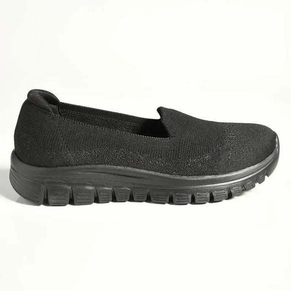 Skechers Graceful Active Slip On Sneaker - Black Black