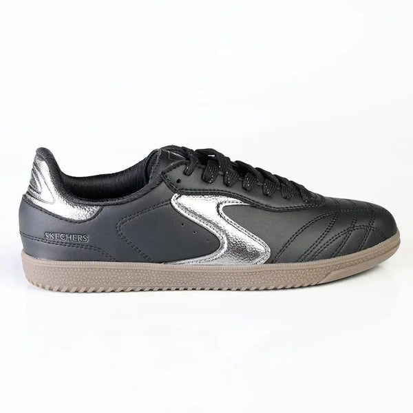 Skechers Hotshot Classic Court Sneaker - Black Silver