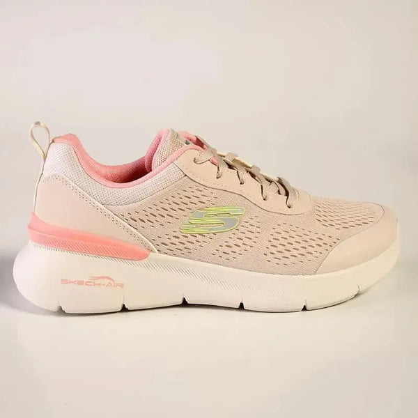 Skechers Skech-Air Dynamight 2.0 Lace Up Sneaker - Natural Pink