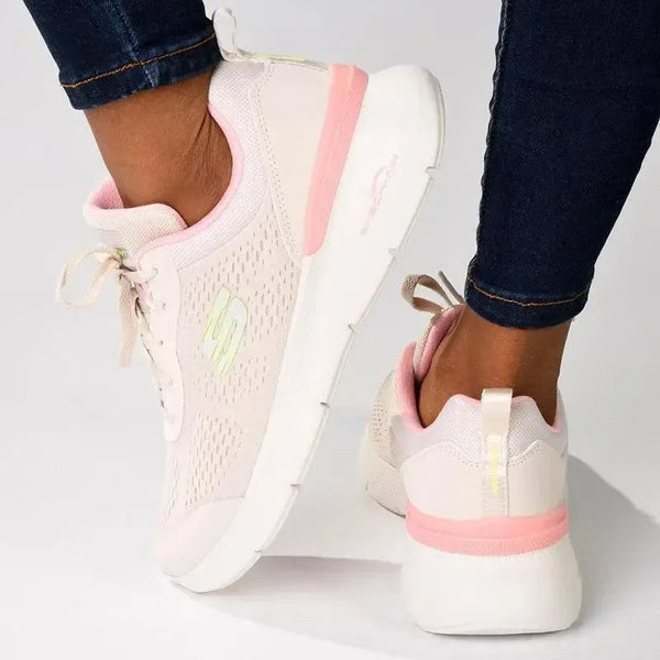 Skechers Skech-Air Dynamight 2.0 Lace Up Sneaker - Natural Pink