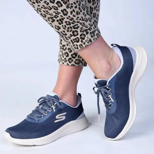 Skechers Skech-Lite Pro 2.0 Lace Up Sneaker - Silver Tan