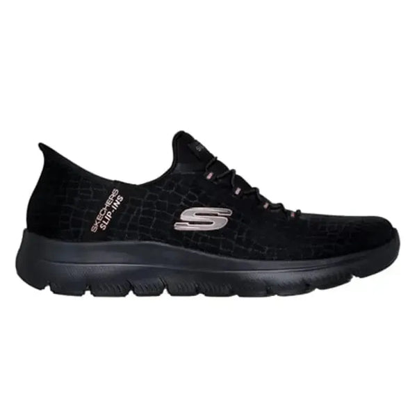 Skechers Summits Slip On Sneaker - Black Gold