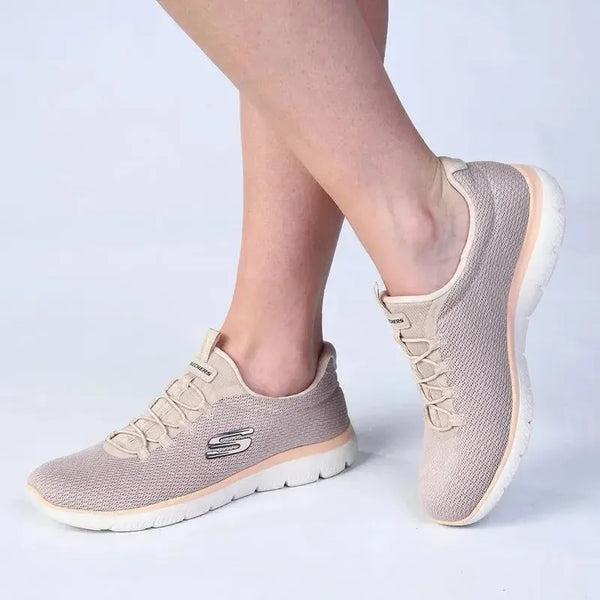 Skechers Summits Slip On Sneaker - Taupe