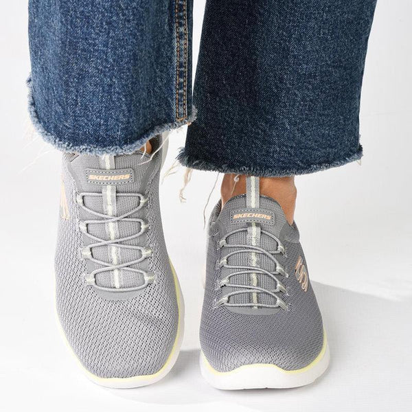 Skechers Summits Sports Sneaker - Grey Multi-Skechers-Buy shoes online