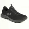 Skechers Womens Summits Sports Sneaker - Black