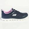Skechers Womens Summits Sports Sneaker - Navy/Pink