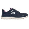 Skechers Womens Summits Sports Sneaker - Navy/Pink
