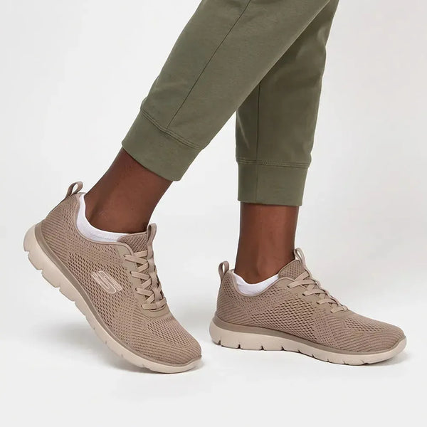 Skechers Womens Summits Sports Sneaker - Taupe