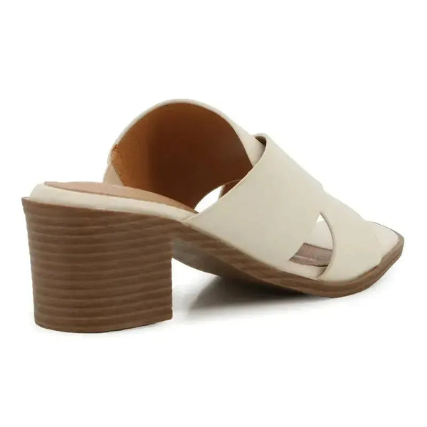 Soft Style By Hush Puppies Abany Heel - Winter White