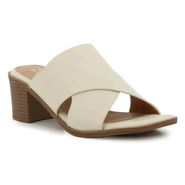 Soft Style By Hush Puppies Abany Heel - Winter White