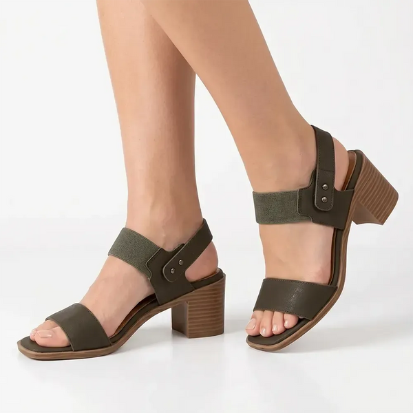 Soft Style By Hush Puppies Abrianna Heel - Olive
