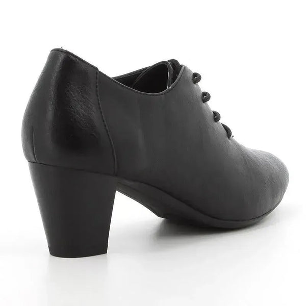Soft Style By Hush Puppies Amrita Lace Up Block Heel - Black