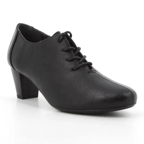 Soft Style By Hush Puppies Amrita Lace Up Block Heel - Black