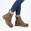 Soft Style By Hush Puppies Ankle Bootie - Khaki