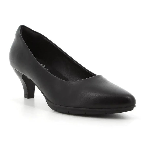 Soft Style By Hush Puppies Aradia Court Heel - Black