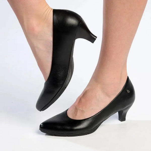 Soft Style By Hush Puppies Aradia Court Heel - Black
