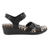Soft Style By Hush Puppies Atiana Wedge Sandals - Black