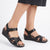 Soft Style By Hush Puppies Atiana Wedge Sandals - Black