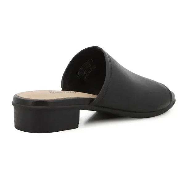 Soft Style By Hush Puppies Electra Peep Toe - Black Mono