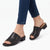 Soft Style By Hush Puppies Electra Peep Toe - Black Mono