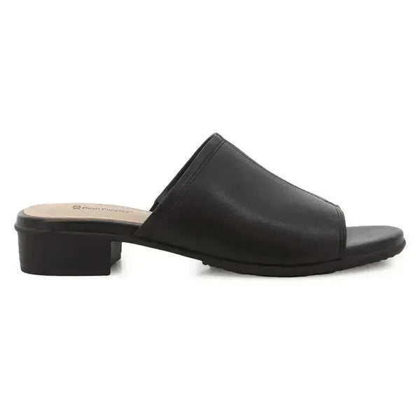 Soft Style By Hush Puppies Electra Peep Toe - Black Mono