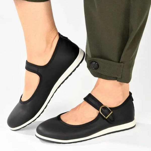 Soft Style By Hush Puppies Haleem Flats - Black