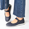 Soft Style By Hush Puppies Haleem Flats - Navy-Soft Style by Hush Puppies-Buy shoes online