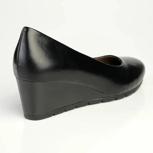 Soft Style By Hush Puppies Mihewi Wedge Court - Black
